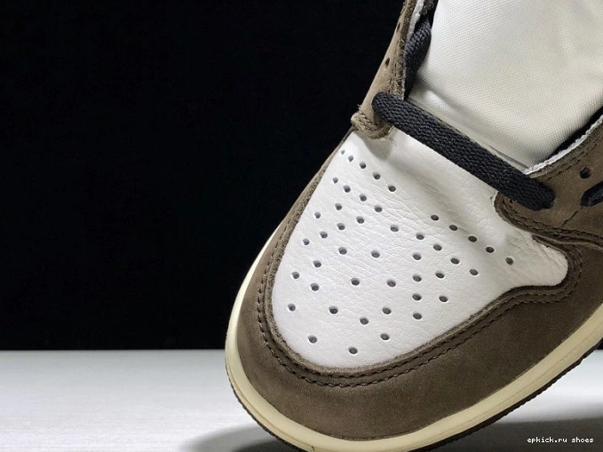 Rep High 100 'Mocha' x CD4487 OG - Retro Scott Air 1 Jordan Travis 0809
